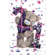 21st Birthday Photo Finish Me To You Bear Birthday Card Image Preview